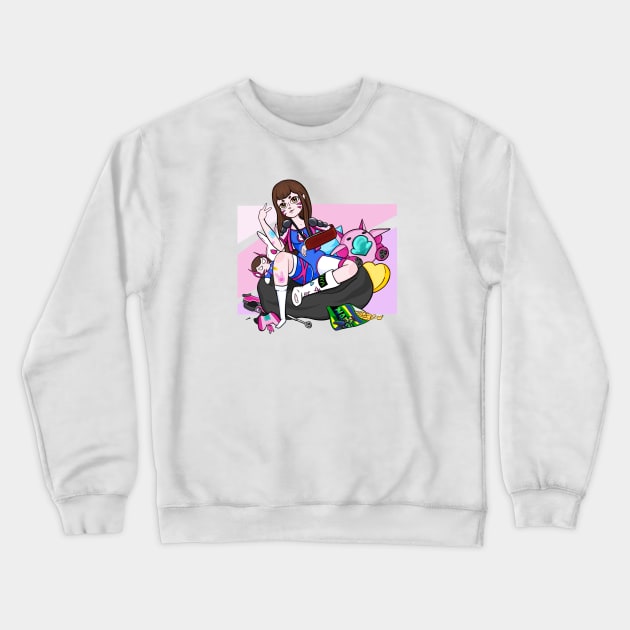 D-VA Crewneck Sweatshirt by Mboura